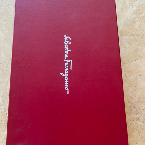 Vintage Salvatore Ferragamo navy Leather Loafers - Picture 4 of 14